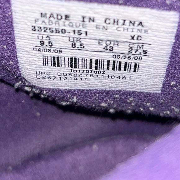 Nike Jordan 1 Grand Purple 2009 - Picture 7 of 8